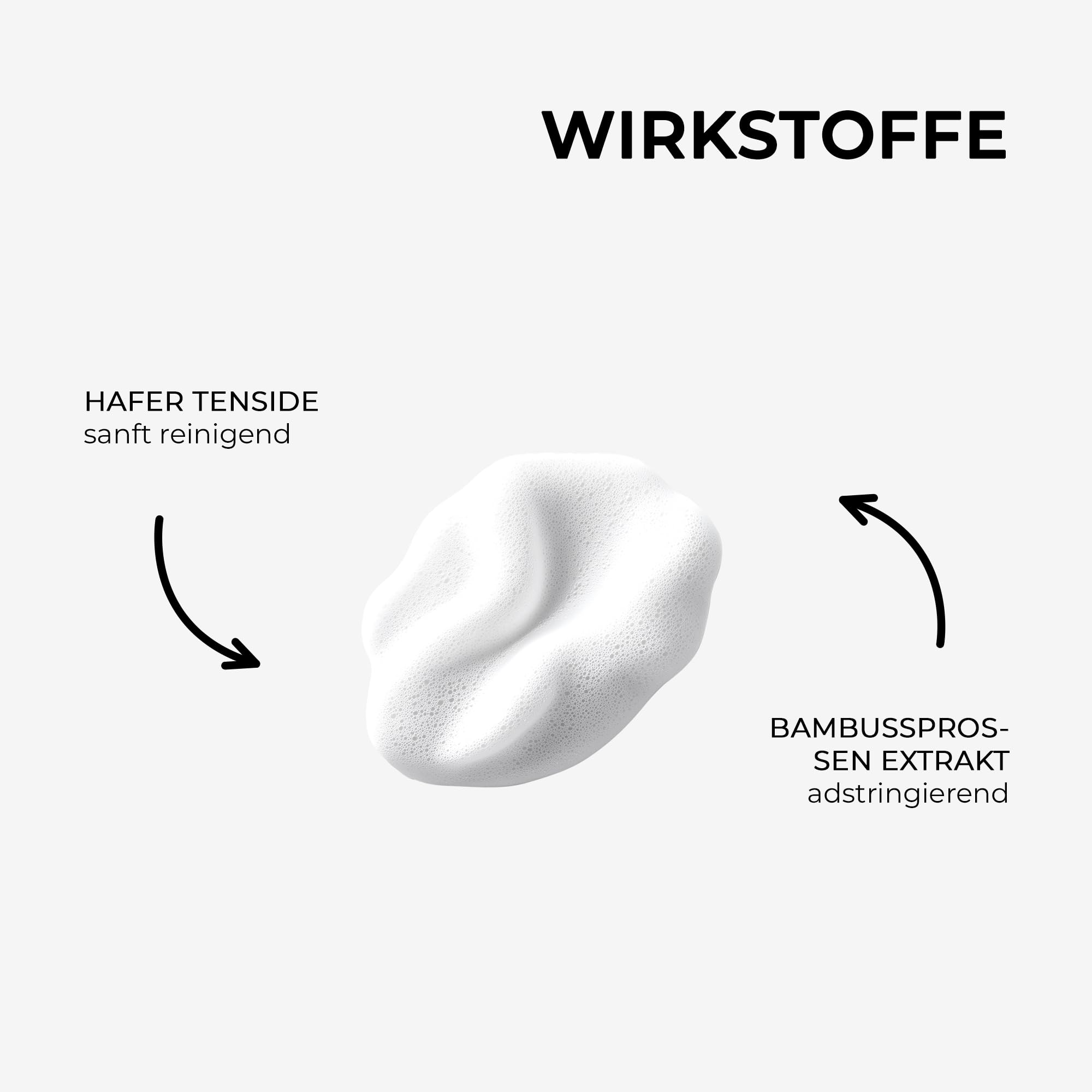 PHYRIS Sensi Foam Cleanser – Sanfter Reinigungsschaum für empfindliche Haut, porentiefe Gesichtsreinigung ohne Austrocknen, ohne Farb- und Duftstoffe, für Gesicht, Hals & Dekolleté