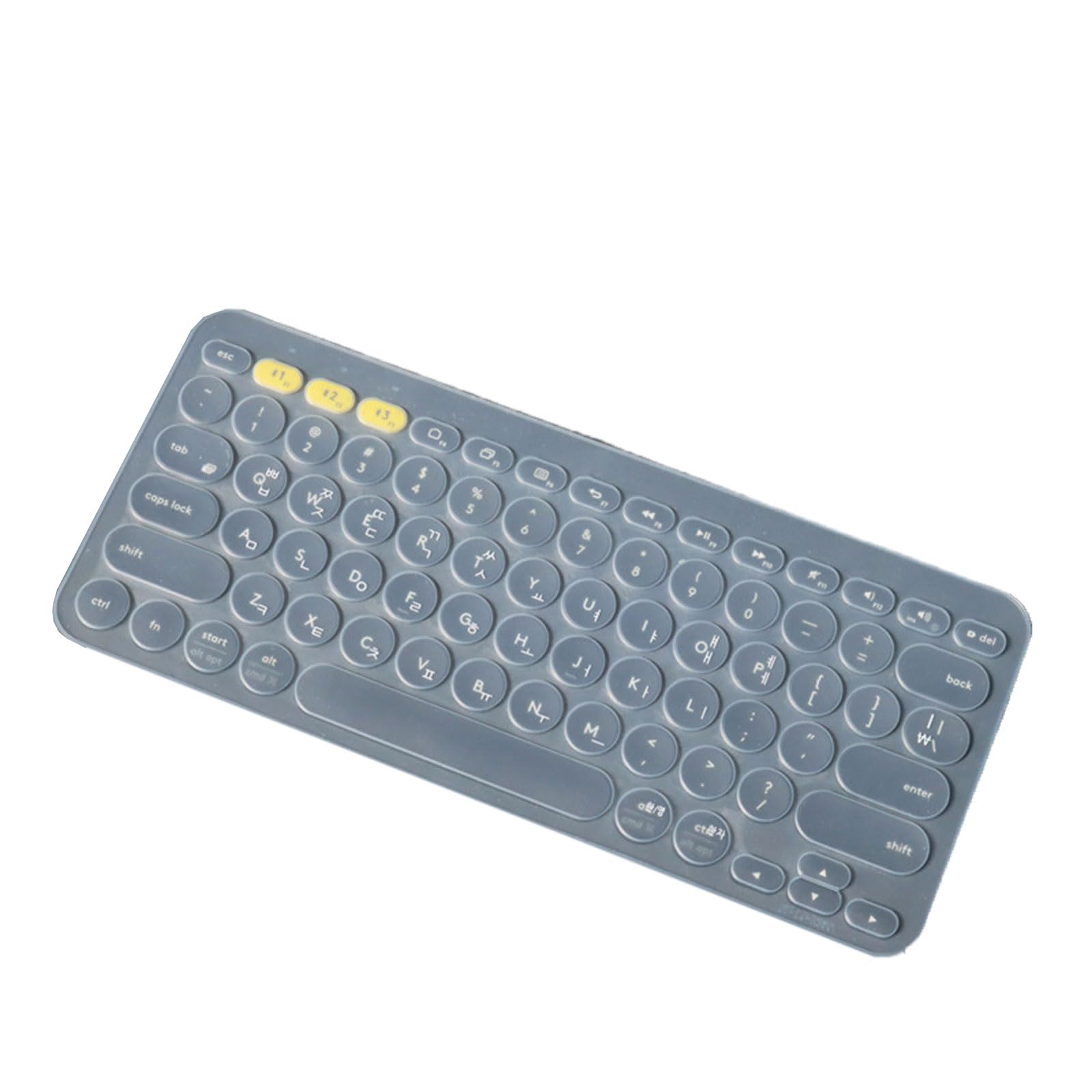 Korean Keyboards Covers for K380 and K480 Protects Against and Spills with Silicone Materials