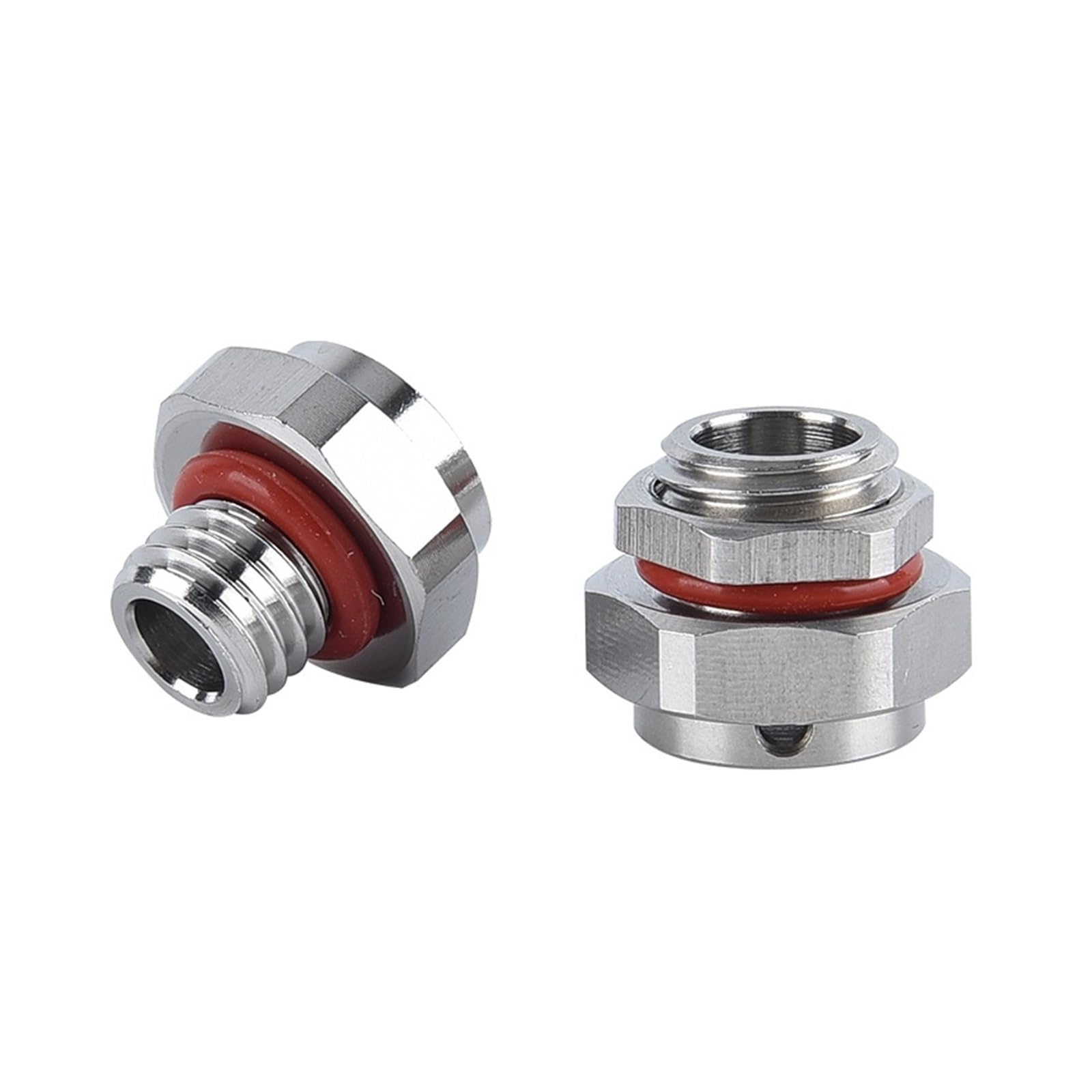Hyrtefbn Ss M22x1.5 1Pcs Waterproof Air Vent Valve 1Pcs 304 Stainless Steel Waterproof Air Vent Valve M16 M20 M8 Screw In Protective Plug M12 E-Ptfe Metal Breather(,Not With Nut)