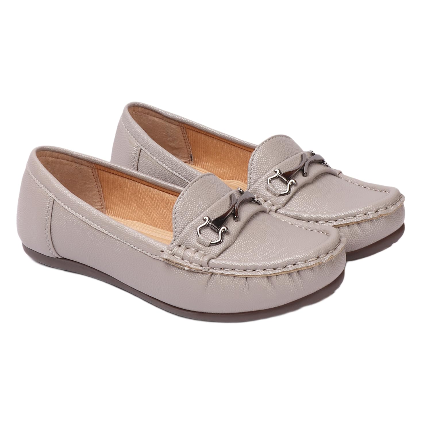 Women's Casual Penny Loafers | Slip-On Flat Fashion Footwear for Workwear, Regular Wear, Travel, Shopping and Contemporary Lifestyle Styling-image-19