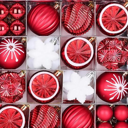 Boules de Noël pour arbre et maison pour illuminer vos fêtes