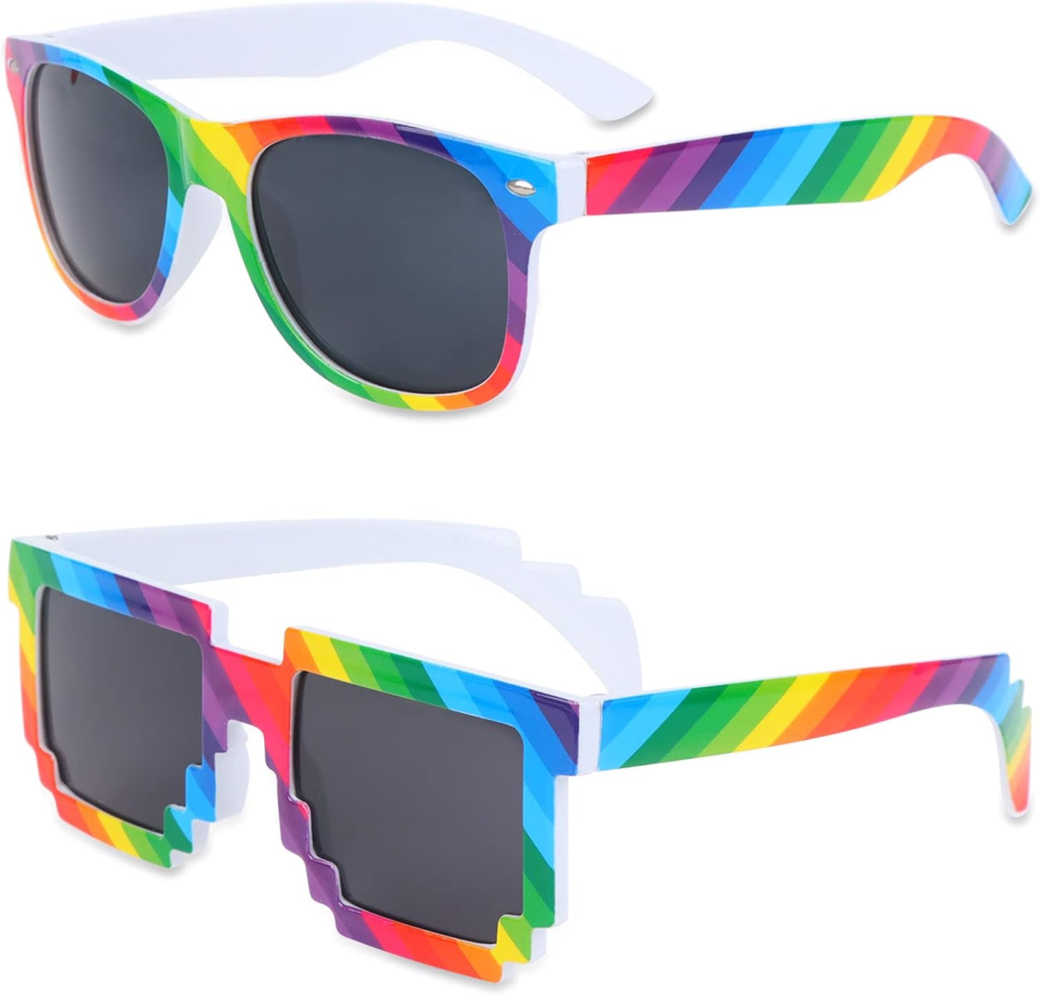 rainbow frame sunglasses