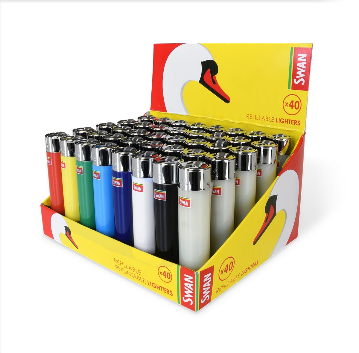 Ksp Partners Ltd E-Commerce Random Swan Lighter Refillable ( Colour) (5)