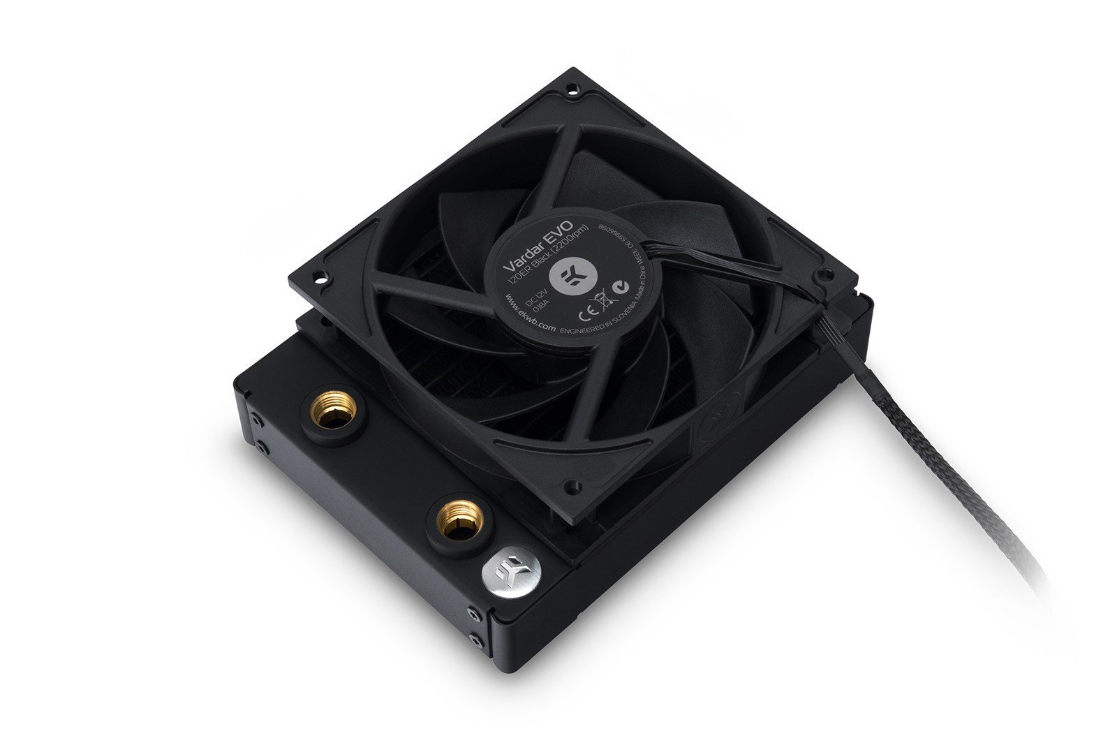 Amazon.co.jp: EKWB EK-Vardar EVO 120ER PWM 120mm ファン 2200RPM