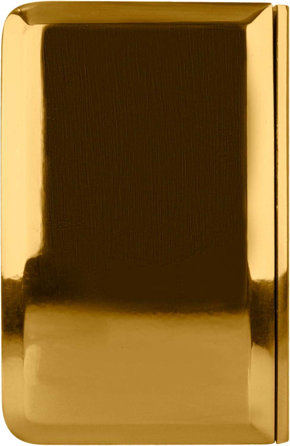Brixwell H-P90GTG-PB Premier Series Glass to Glass Mount Shower Door Hinge – 90 Degree, Polished Brass Finish, Durable and Elegant Design