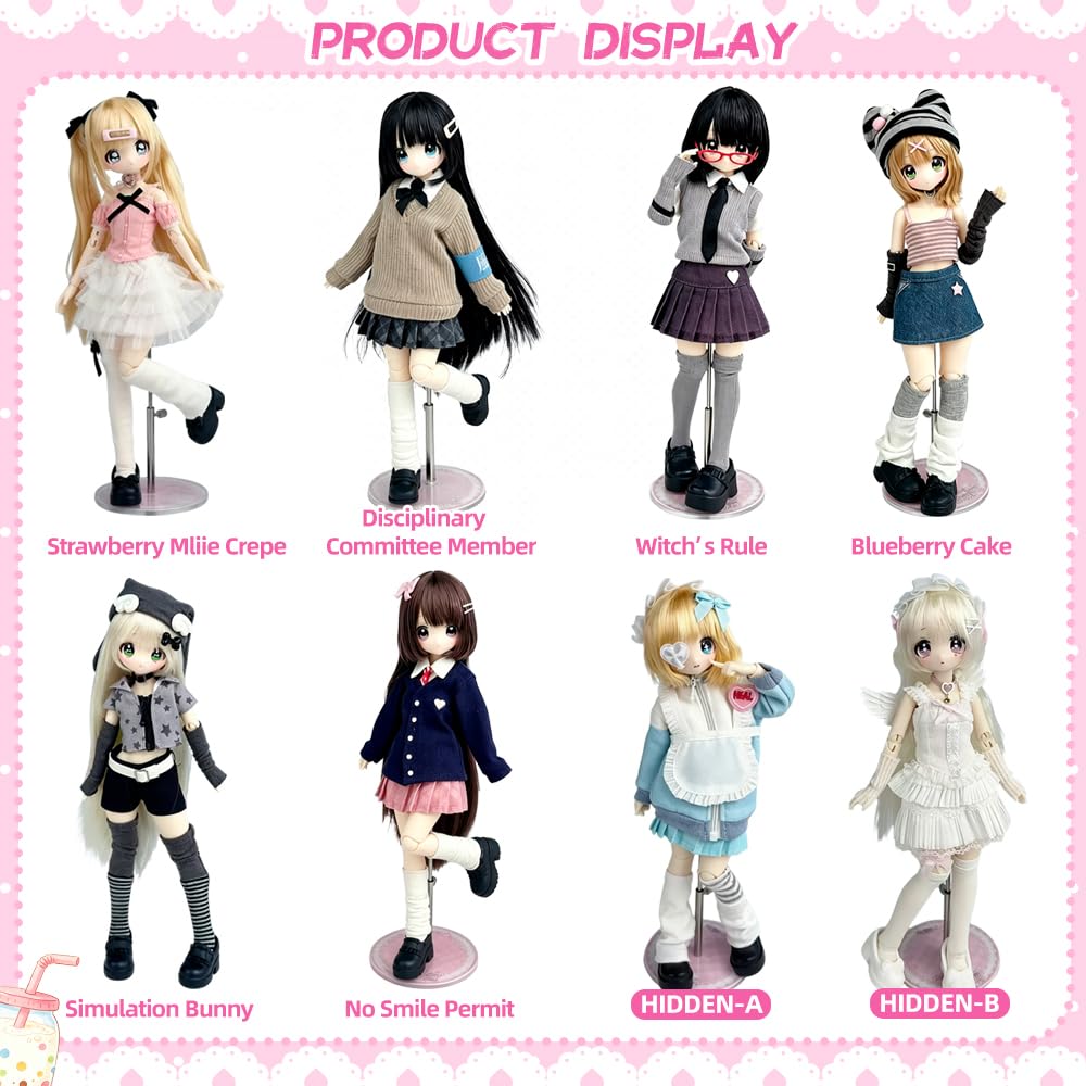 Serie No Toques Mi Flequillo Colección Especial de Muñecas BJD (Single Box) | 1/6, Figuras de Acción, Juguetes, Modelos de Dibujos Animados, Regalos