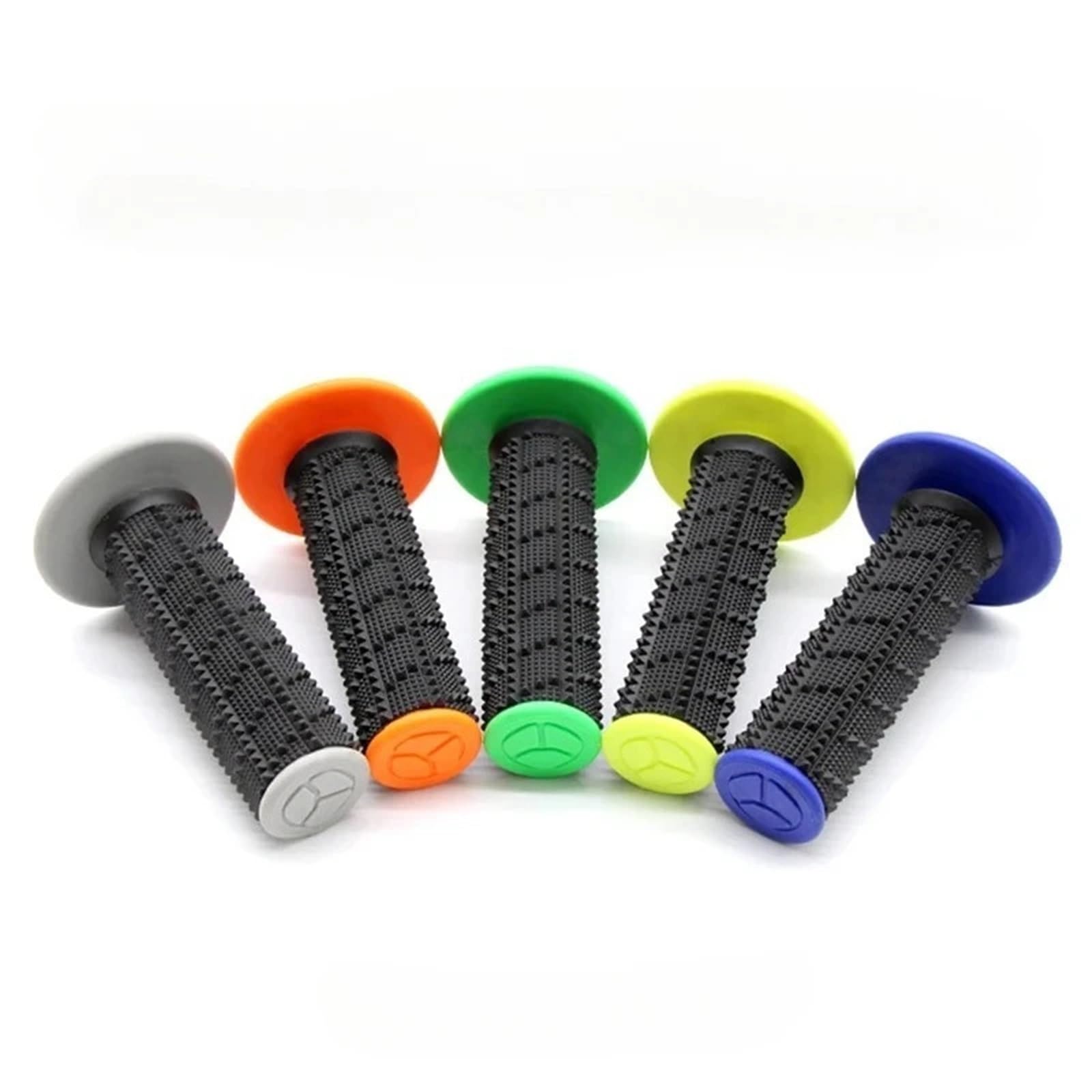 Uchwyty motocyklowe do Motocykla | Uchwyt Grip Kierownica ATV Racing Motocross 7/8 "22 24MM Żelowe Gumowe Chwyty Hamulcowe