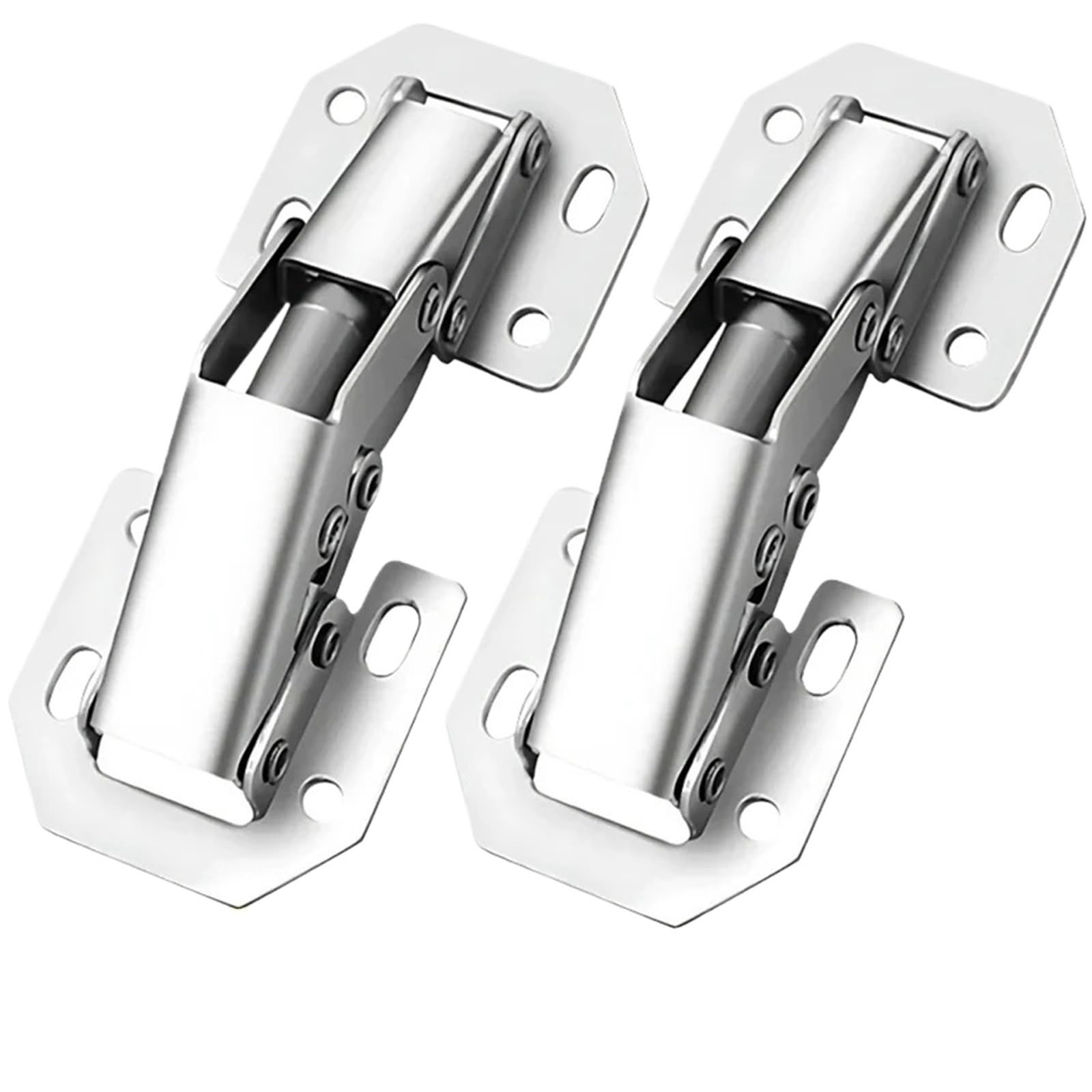 Adjustable Hinges 2Pcs 90 Degree Cabinet Hinge with Adjustable Base for Framed and Frameless Door Installation(1pc)