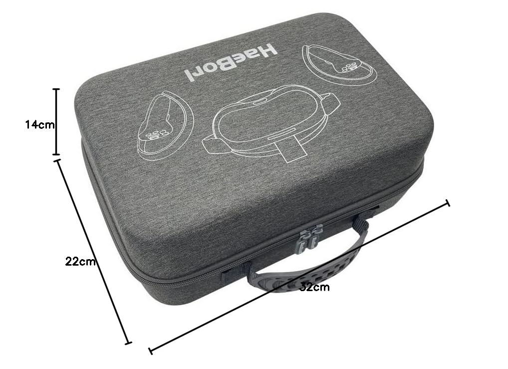Estuche de viaje para auriculares y mandos de RV,Bolso de protección EVA para Pico 4,32*22*14cm