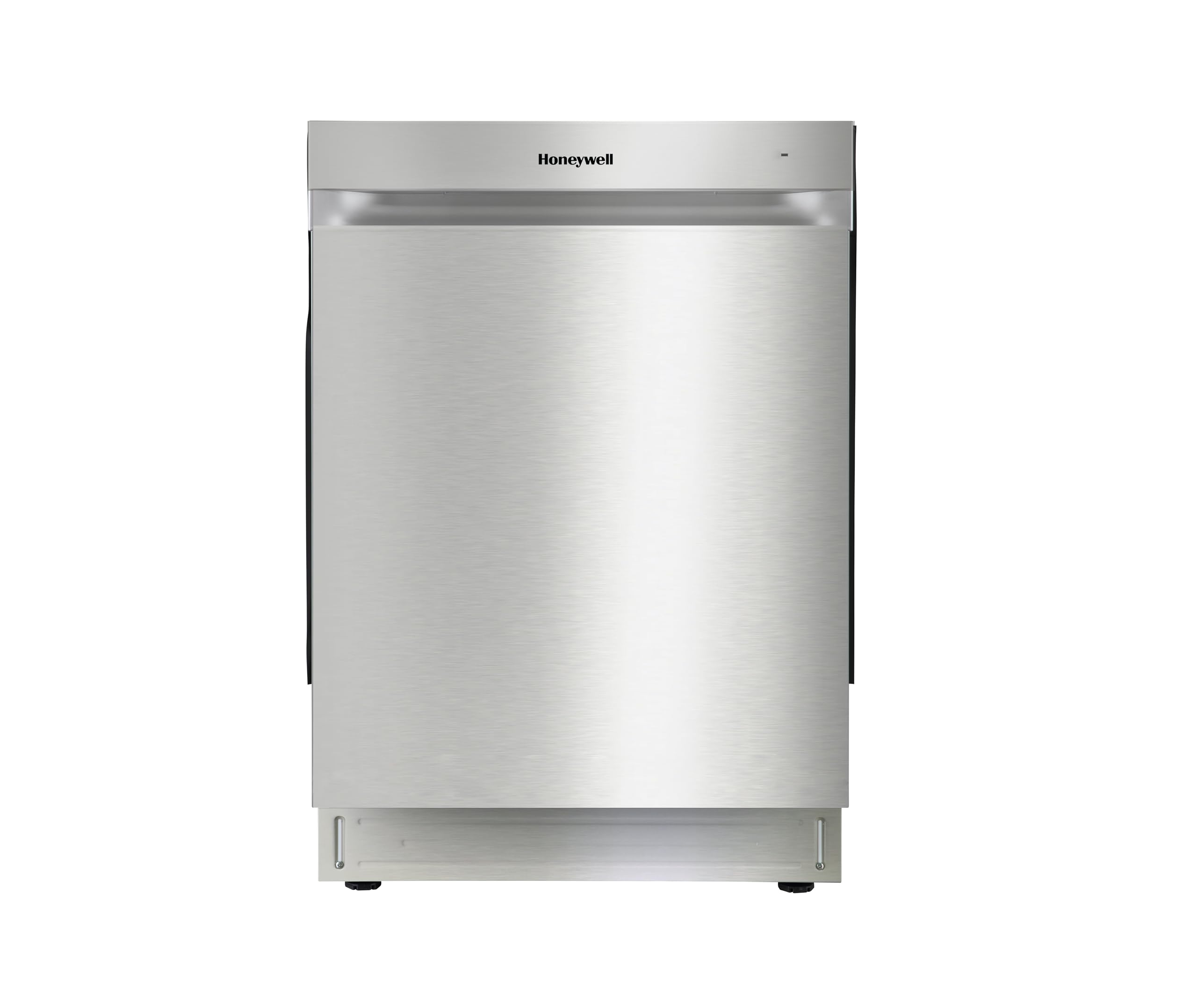 Lavavajillas Honeywell de 24 pulgadas con 12 cubiertos, 7 ciclos de lavado, tina de acero inoxidable y plástico, certificación UL Energy Star, acero inoxidable