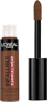 L'Oreal ParisMakeup Infallible Full Wear Waterproof Matte Concealer, Full Coverage, Espresso, 0.33 fl. oz.