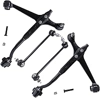 Vista 175 de Detroit Axle - Kit de brazos de control inferiores delanteros para Dodge Dart 2013, 2014, 2015, 2016, 2 brazos de control inferiores con ensamblaje