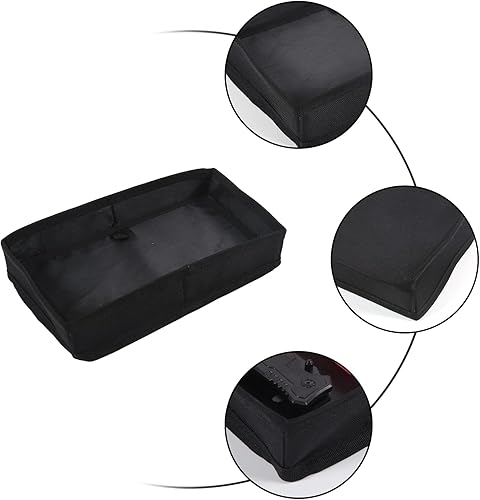 Miniatura 7 de HAPPYHORSE Caja de almacenamiento para asiento de automóvil, compatible con Mazda MX-5 NC RF Miata 2016-2023, bandeja de almacenamiento plegable,