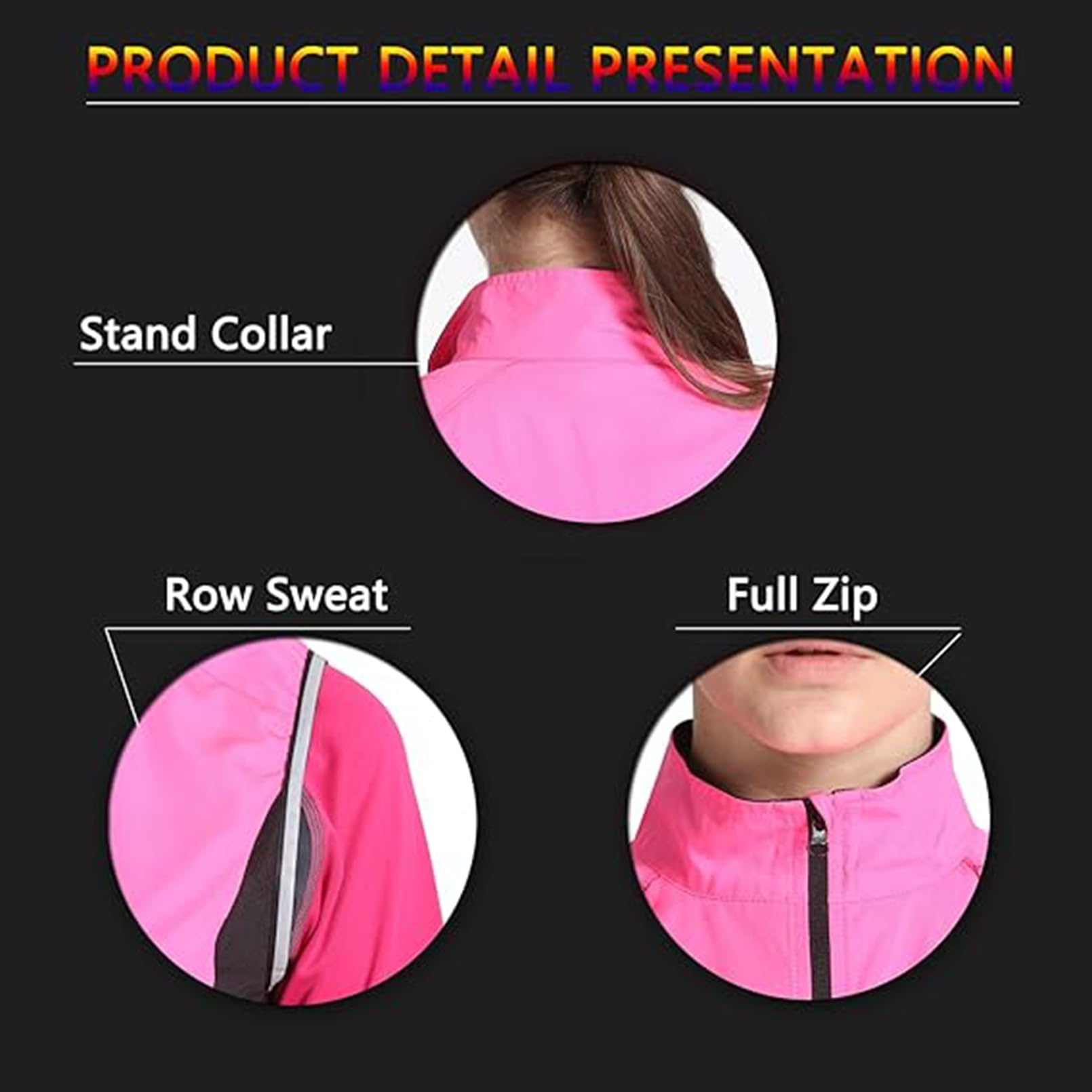 Chaleco de Ciclismo para Mujer Chaleco Reflectante Alta Visibilidad para Correr Cortavientos Camisas de Seguridad sin Mangas Chaleco Reflectante Chalecos Transpirables,Pink-XL