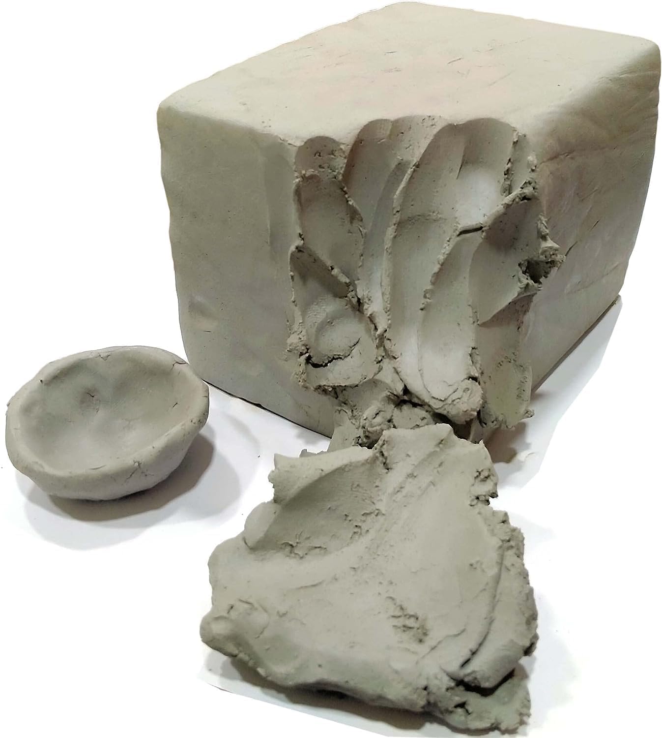 Premium 2kg Terracotta Clay for Modelling, Sculpting, and Art & Craft Projects - Air Dry Clay for Children & Professional Artists, Ready to Use Natural Eco Friendly Filtered Molding Clay (2Kg)