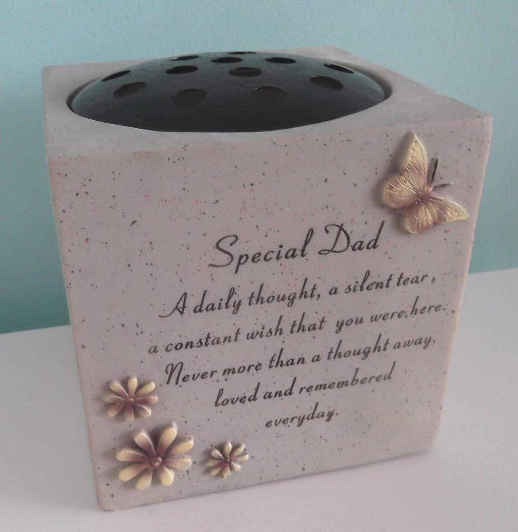 David Fischhoff Special Dad Verse Graveside Memorial Grave Pot