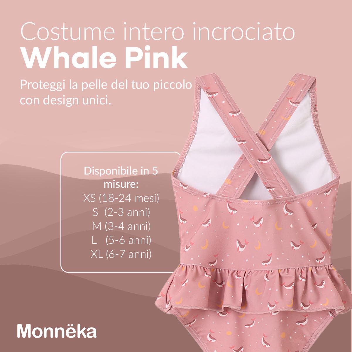 Costume da Bagno Incrociato Bambina | Costume Bagno Bambina Leggero e Confortevole Asciugatura Rapida | Design Moderno, Colori Gioiosi | Spiaggia Piscina