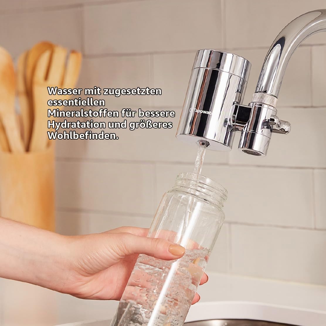 Tappwater EcoPro SMR Refills - 4er-Set Ersatzkartuschen für Leitungswasserfilter mit 6 Stufen und Swedish Mineral Rock EcoPro SMR