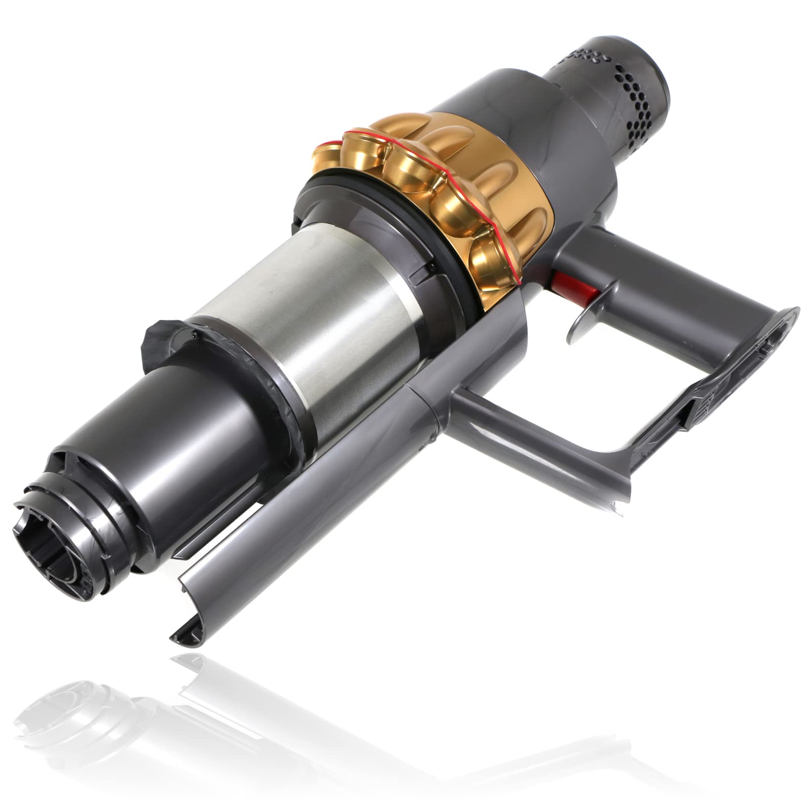 Spares2go V15 Big Cyclone Motor Body Gold kompatibel mit Dyson SV22 Click in Detect 965478-15