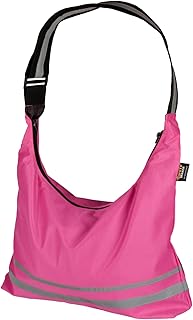 Bolsa de compras plegable de color rosa