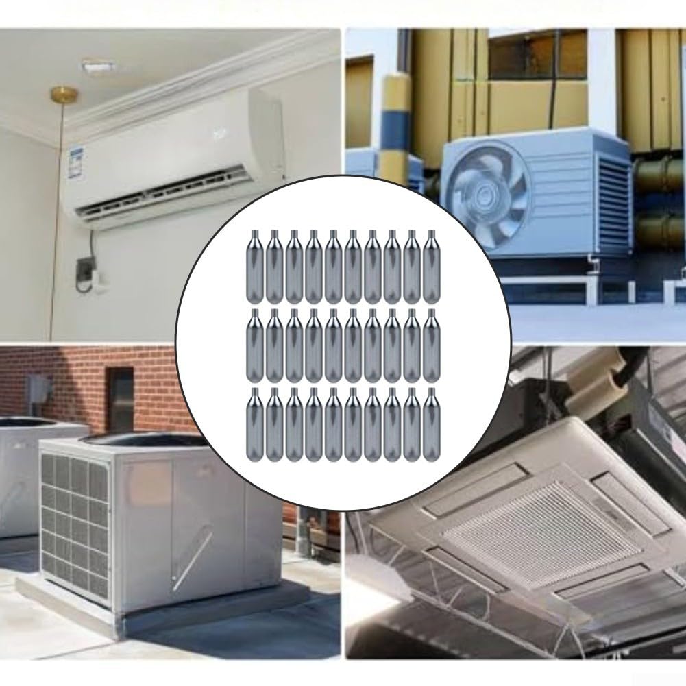 Niceminiwall Cartucce Metallo Alta Pressione 16g per HVAC