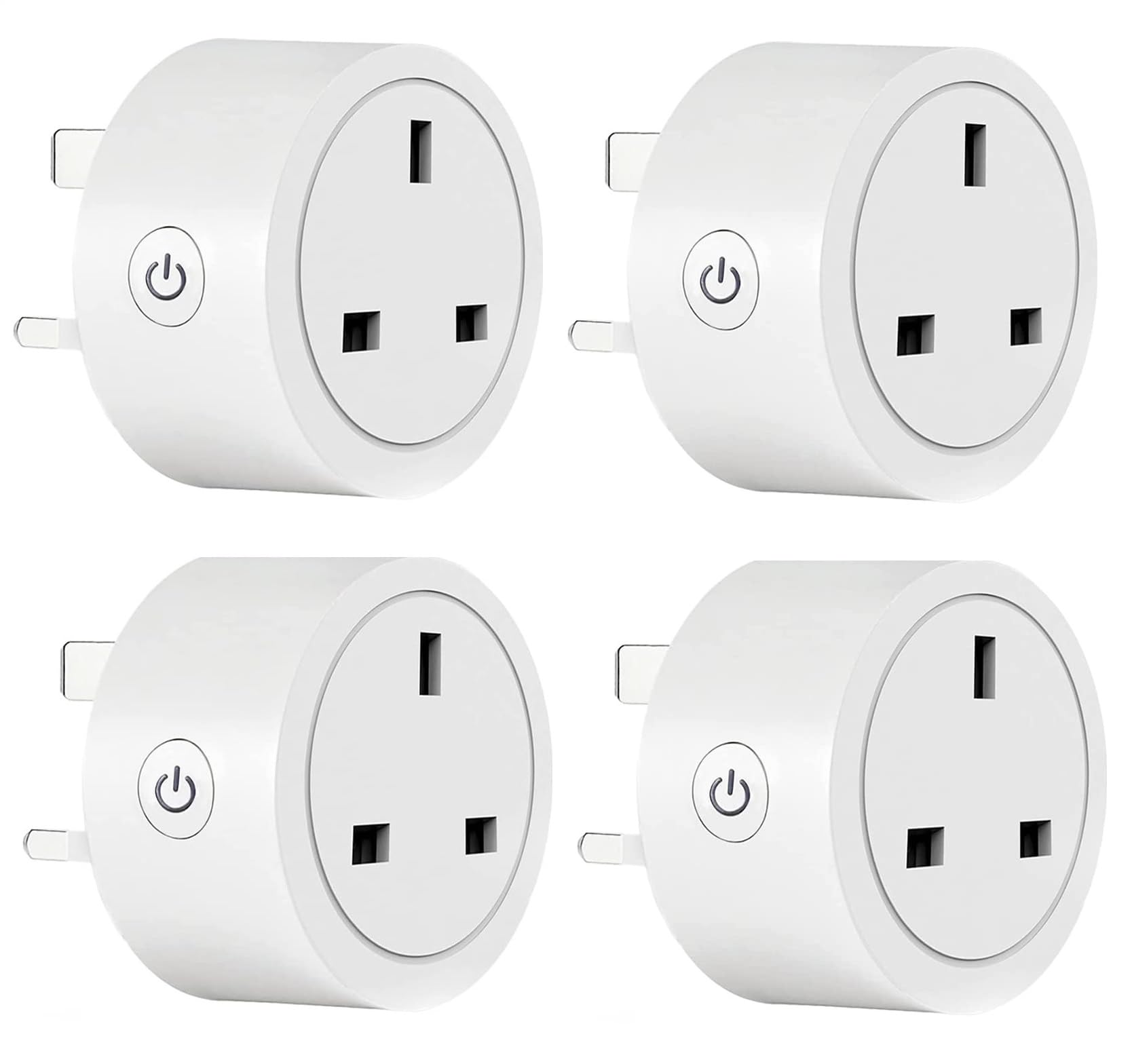 UseeLink WIFI Smart Plug Work that with Alexa (Echo, Echo Dot), Google Home, IFTTT, Remote Control and Timer Function