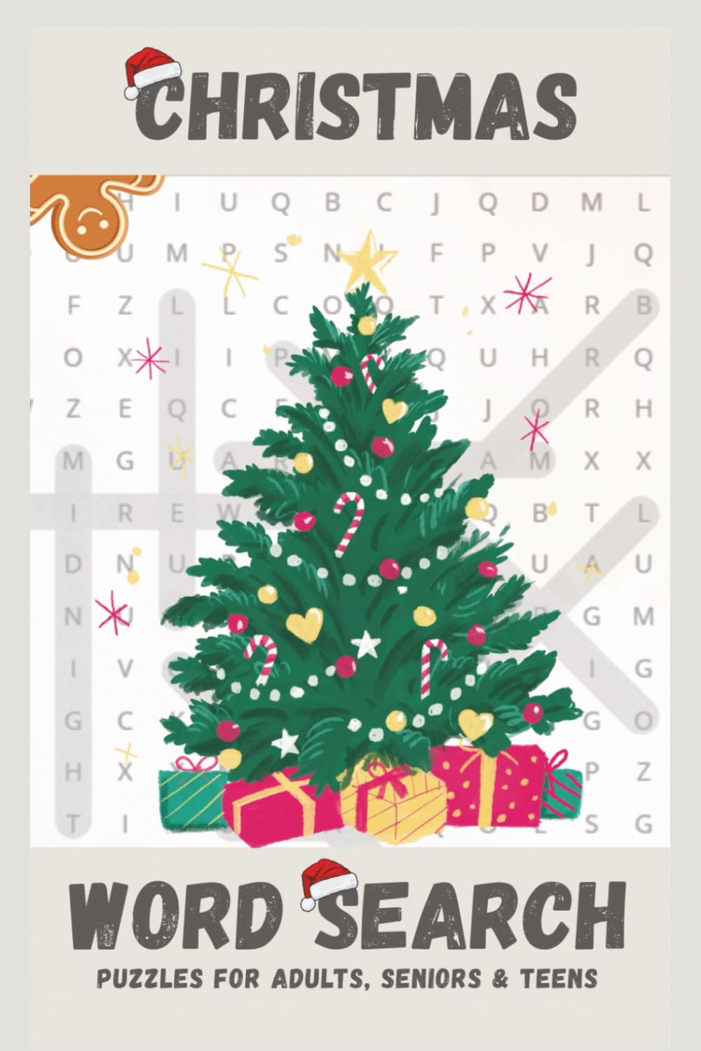 Christmas Word Search Puzzle Book: Word Searches with Easy to Read Print about Christmas, Christmas Around the World, Christmas Foods, and More | 6x9 ... … Gift for Vacations, Holidays, and Leisure
