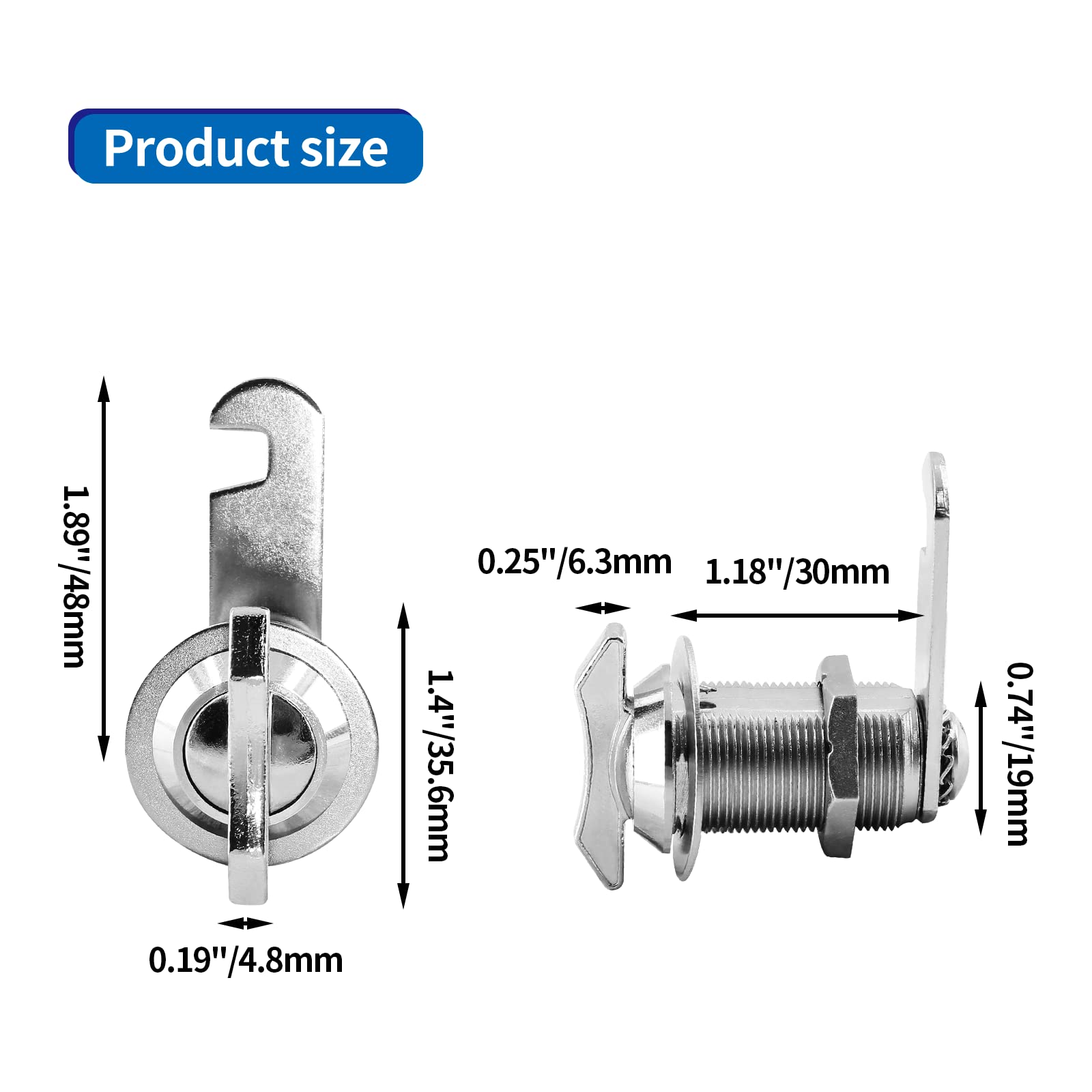 カウン** Amazon.com: Jiozermi 2 Packs 1 1/8