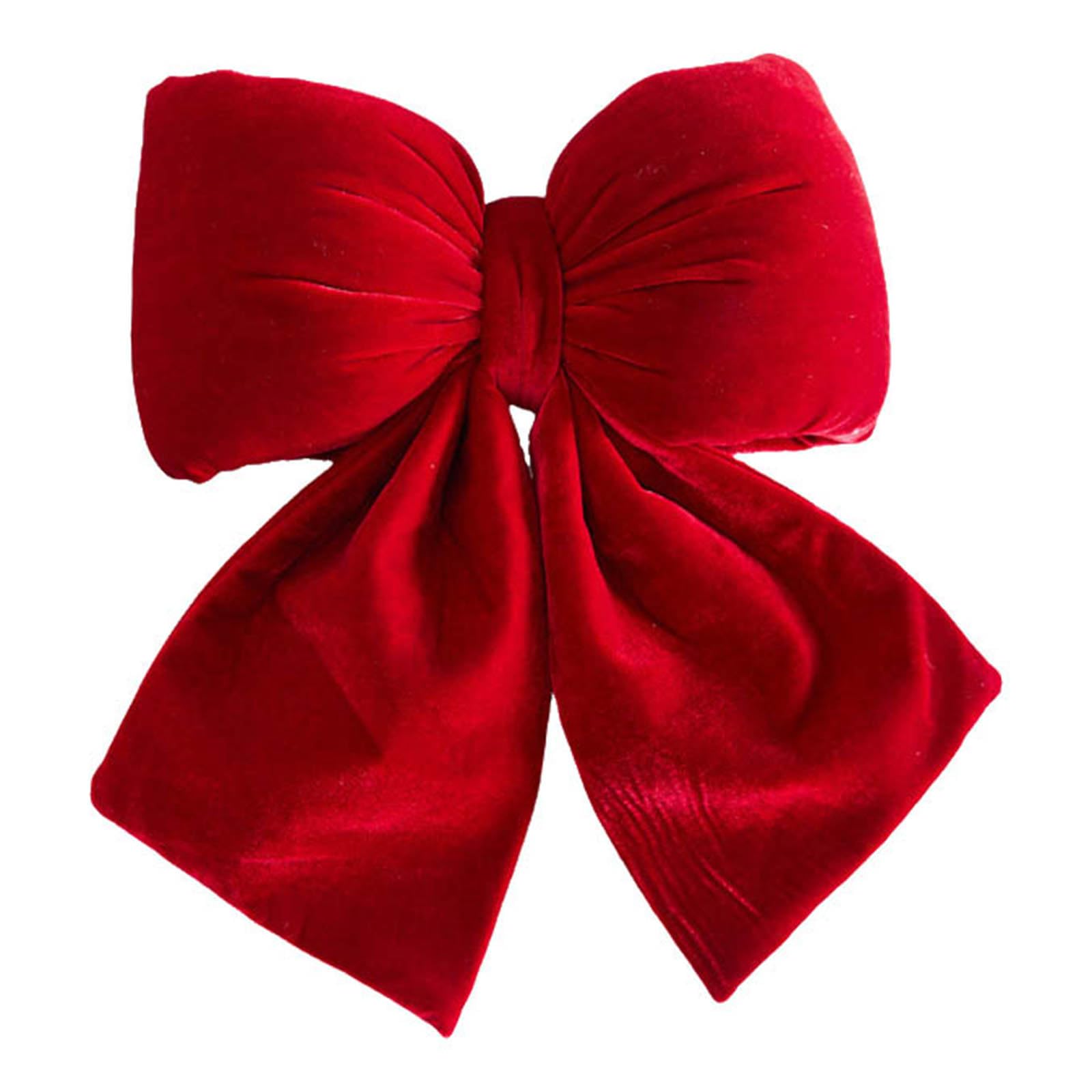 37CM Large Christmas Velvet Bow For Christmas Tree Garland Wreath Door And Outdoor Christma Tree Ornaments Xmas Wreaths Bows for Gift Wrapping Holiday Party Decor