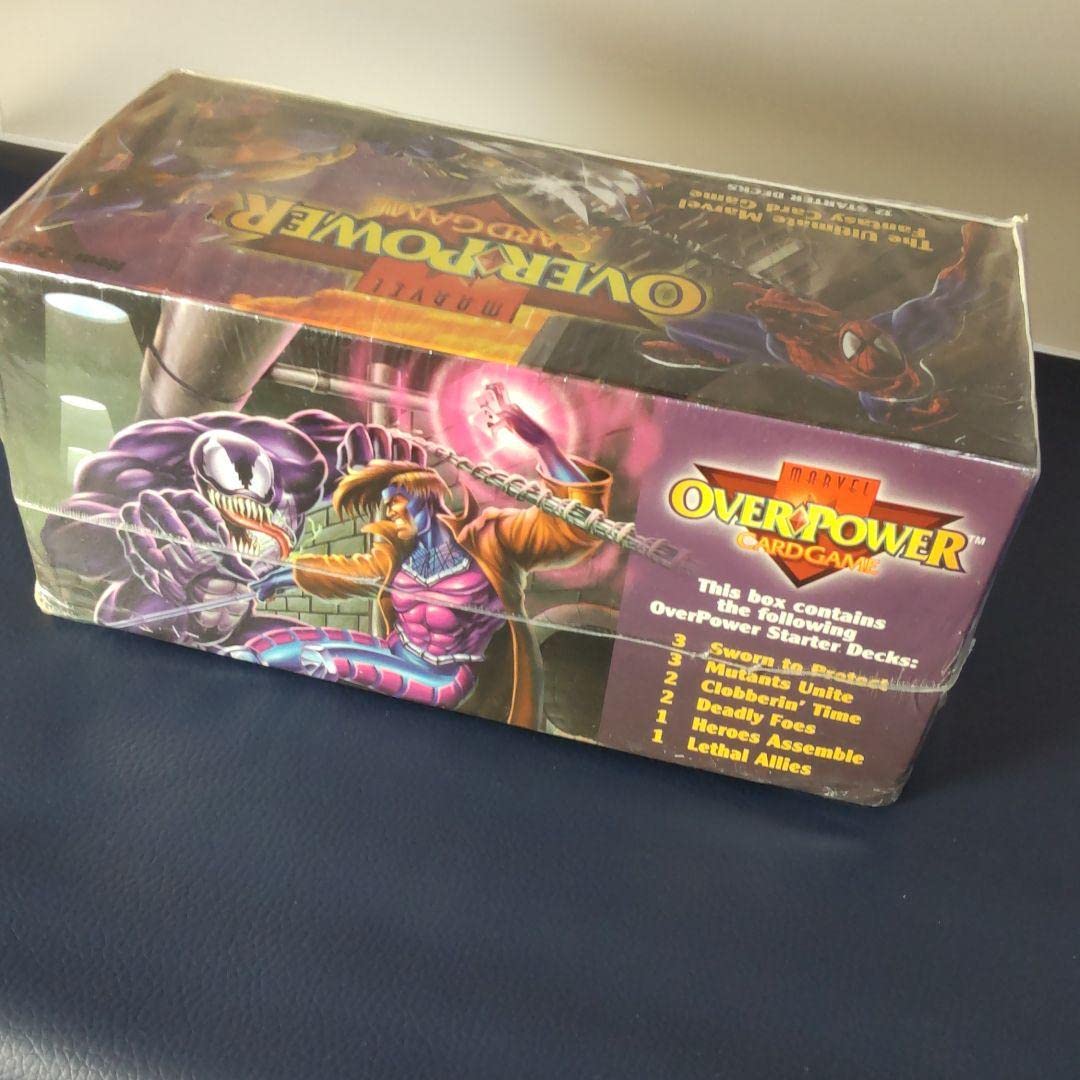 Amazon.co.jp: MARVELカード ゲーム OVERPOWER 1995年物 : パソコン 