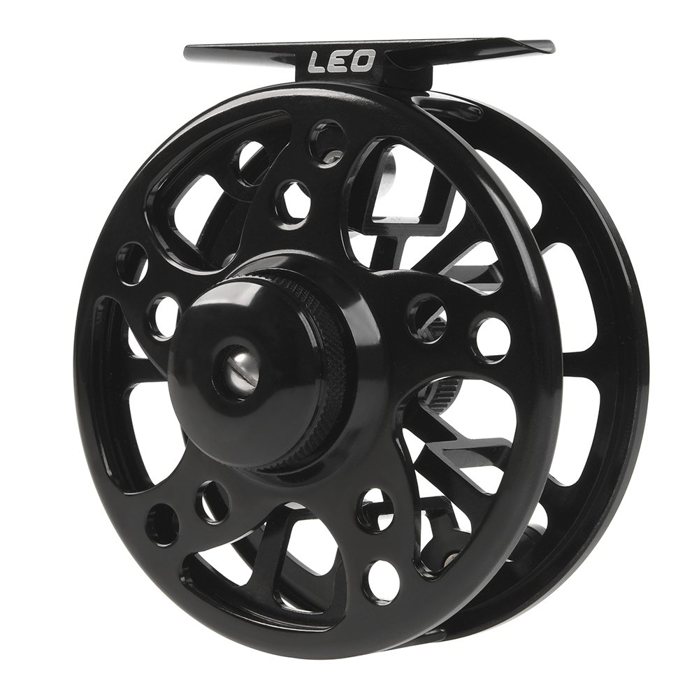 LIXADA Moulinet de Pêche en Alliage d'aluminium, Moulinet de Pêche à la Mouche, 3/4 / 5/6 / 7/8 Poids 2 + 1 Roulement à Billes, Gauche Droit Interchangeable Fly Reel