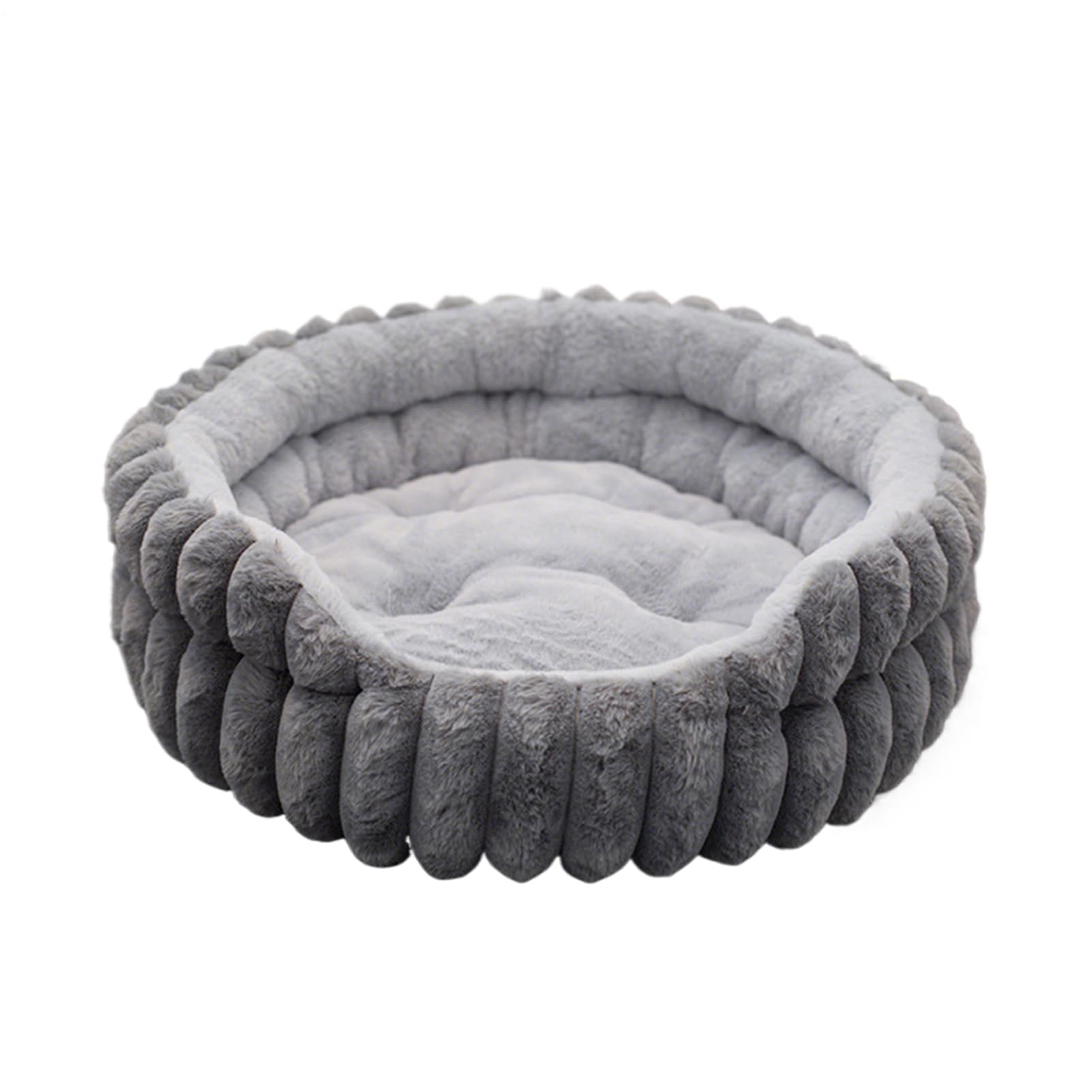 Nid rond pour chat lavable en machine matelas confortable races moyennes