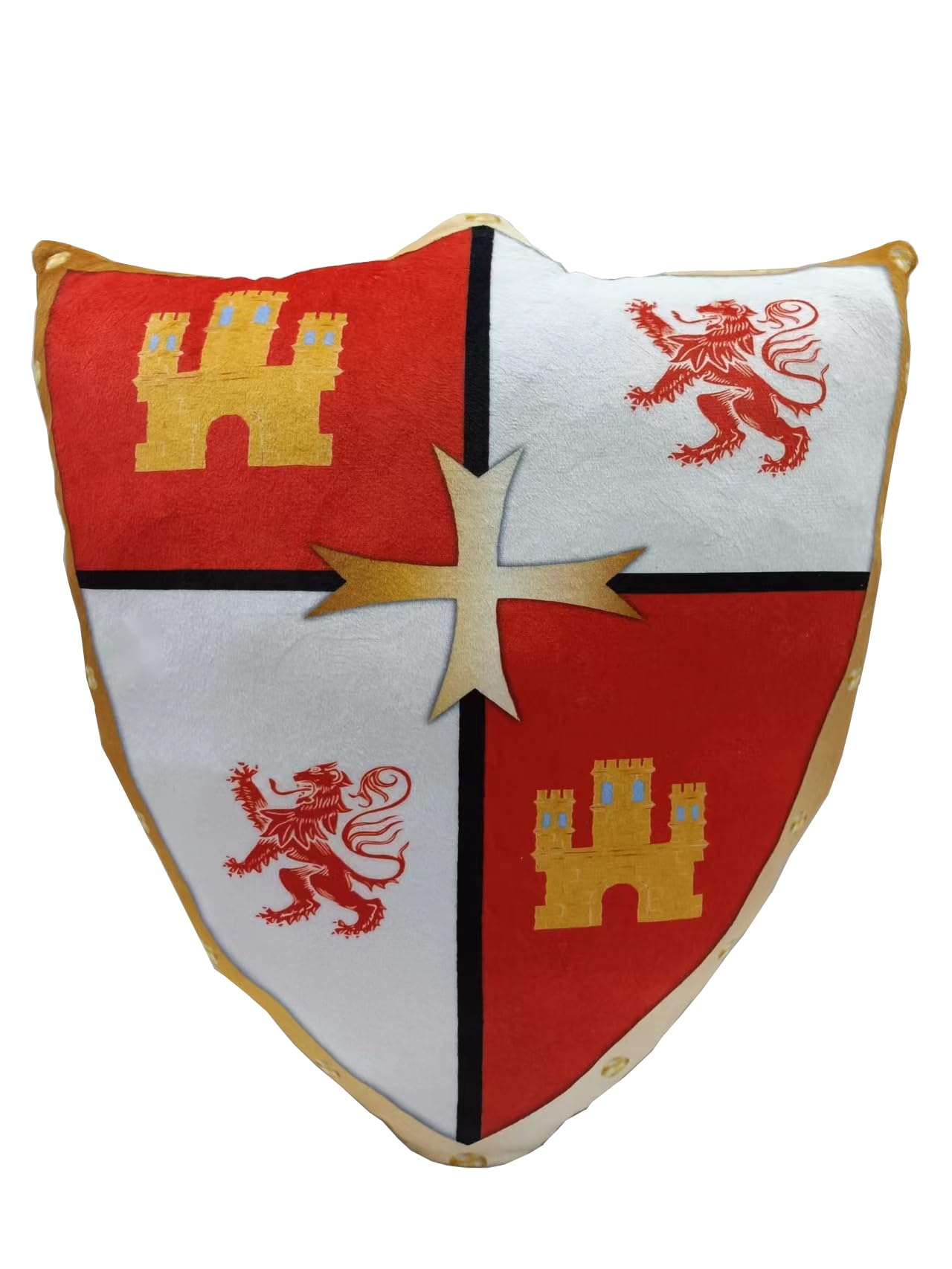 Amazon.com: Pillowfight Warriors AL-ANDALUS Lion & Castle Shield