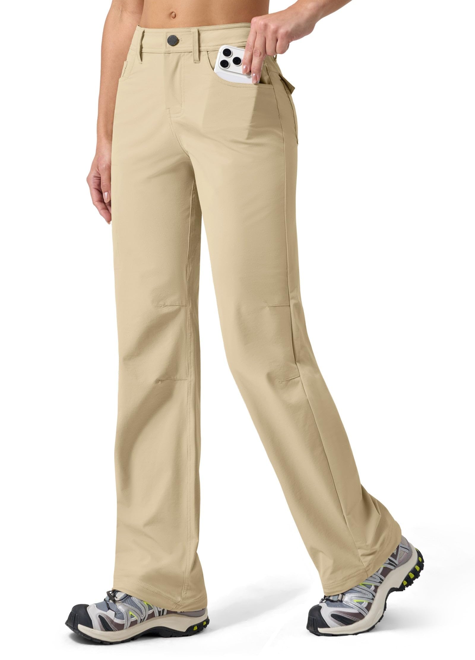 Willit Women's Hiking Pants Quick Dry UPF 50+ Stretch Travel Work Pants