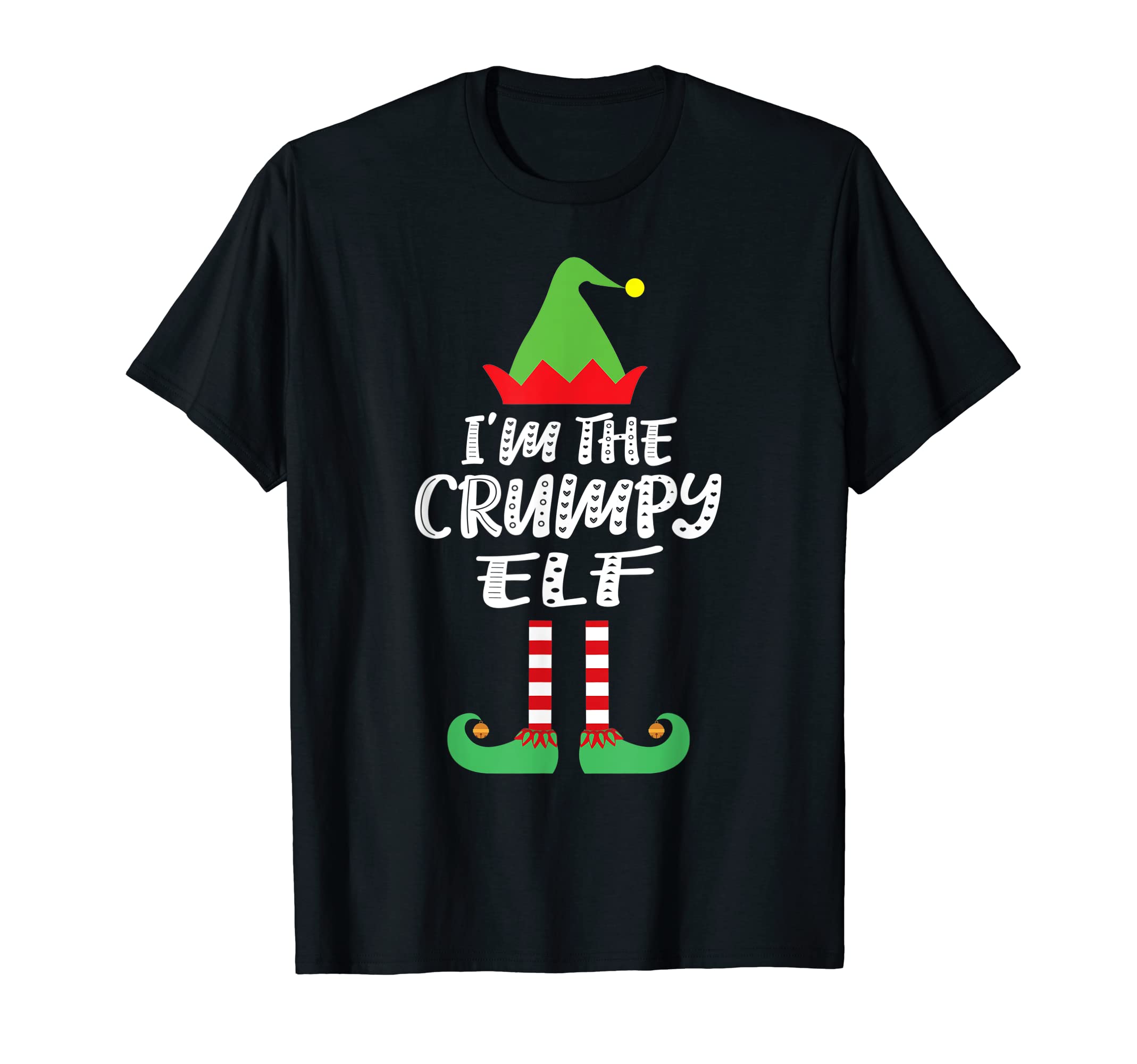 I'm The Crumpy Elf Matching Family Group Christmas T-Shirt