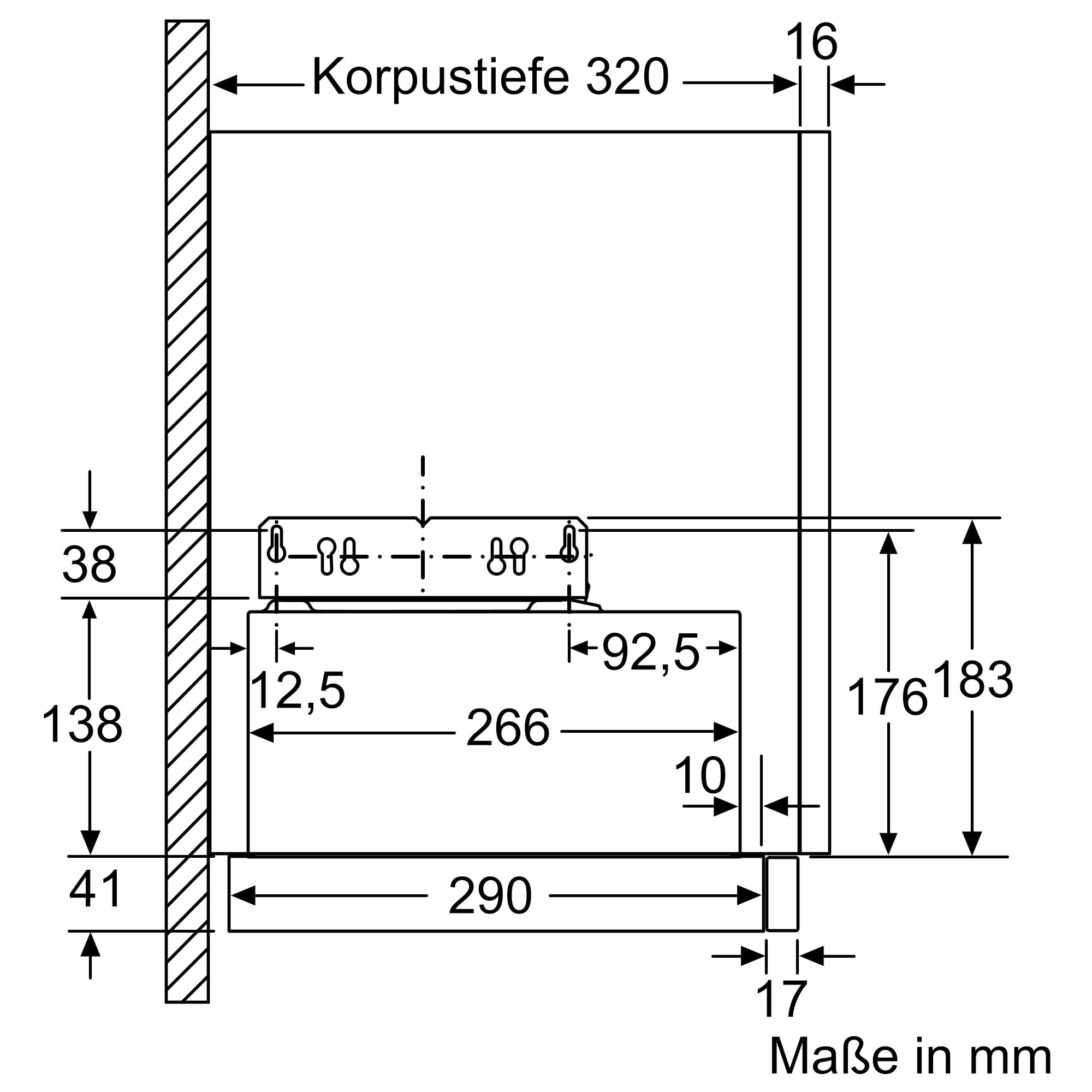 Bosch Serie 2 Flachschirmhaube DFM064W55 60 cm LED-Beleuchtung Abluft Umluftbetrieb Metallfettfilter Silber