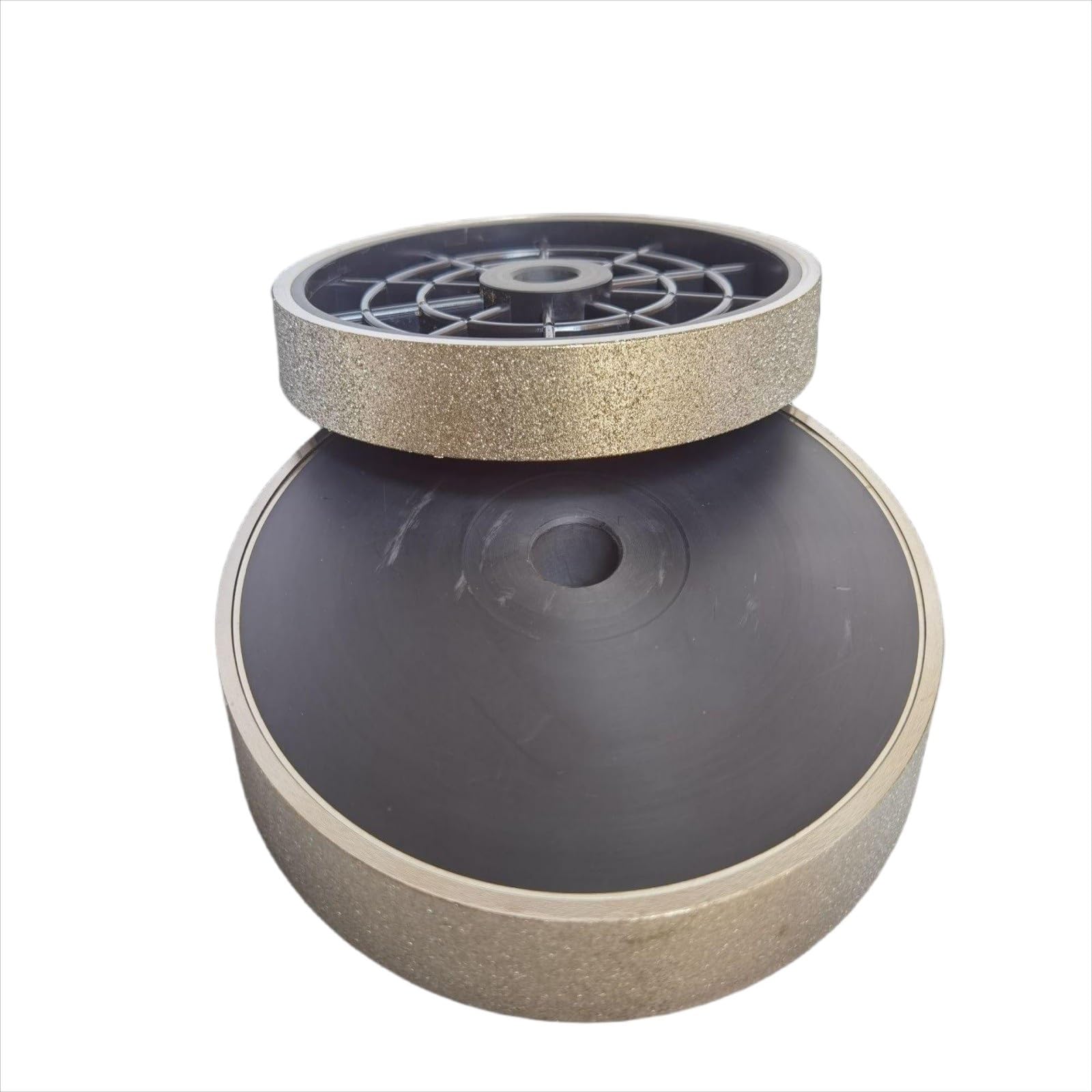 Mola diamantata da 8 pollici, diametro 200 mm, spessore 25, foro,4, lega elettrolitica, plastica, lucidatura parallela in giada Attrezzatura per la macinazione(With reducing sleeve800#)
