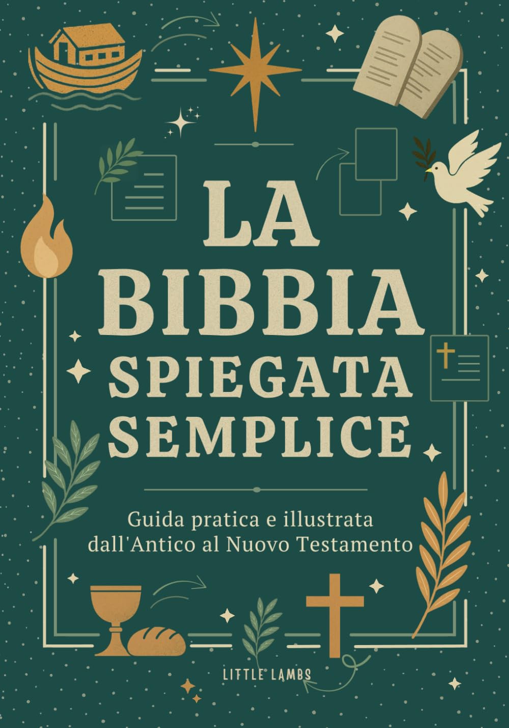 La Bibbia Spiegata Semplice: Guida Pratica e Illustrata dall'Antico al Nuovo Testamento (Per Giovani e Adulti)