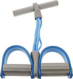 BESTonZON 脚蹬抵抗バンド フットペダルエクササイズプラー 体幹強化トレーニング用ヨガフィットネス機器 自宅 ジム対応