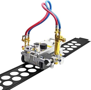 TECHTONGDA Track Torch Burner Automatic Straight Line Gas Cutting Machine