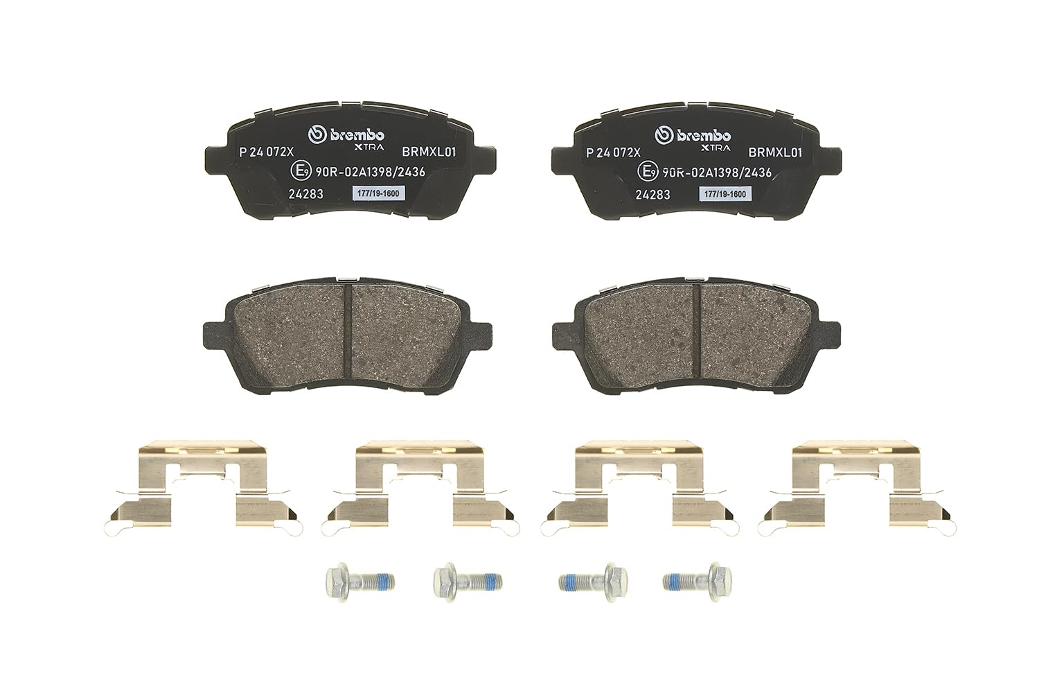 Brembo P 24 072X - Pastilla de freno