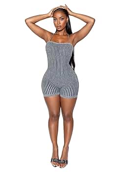 Eaphi BACK RIBBON LACE ROMPERS shortサイズ Amazon.com: CUPSHE Women Belted V-Neck Romper Summer Caual
