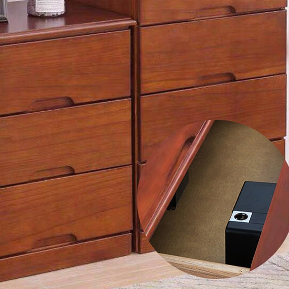 Serrure de porte electronique connectee NFC et carte IC sans cle noir