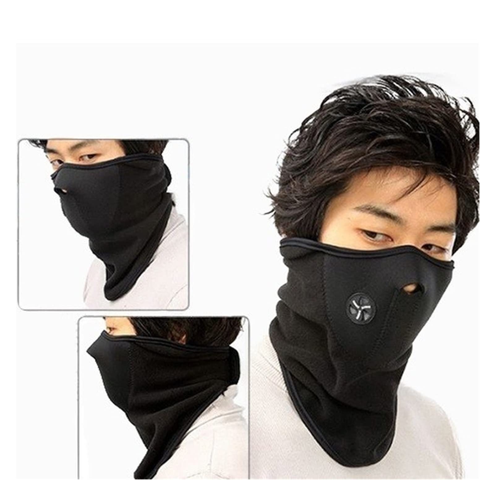 Windproof Fahrradfahrrad Fahrradmaske Ski Snowboard -Außenmasken Staubhals warme halbe Gesichtsmaske Winter Sportmaske