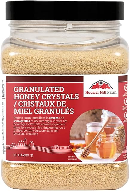 Hoosier Hill Farm Granulated Honey Crystals, 1.5 lb