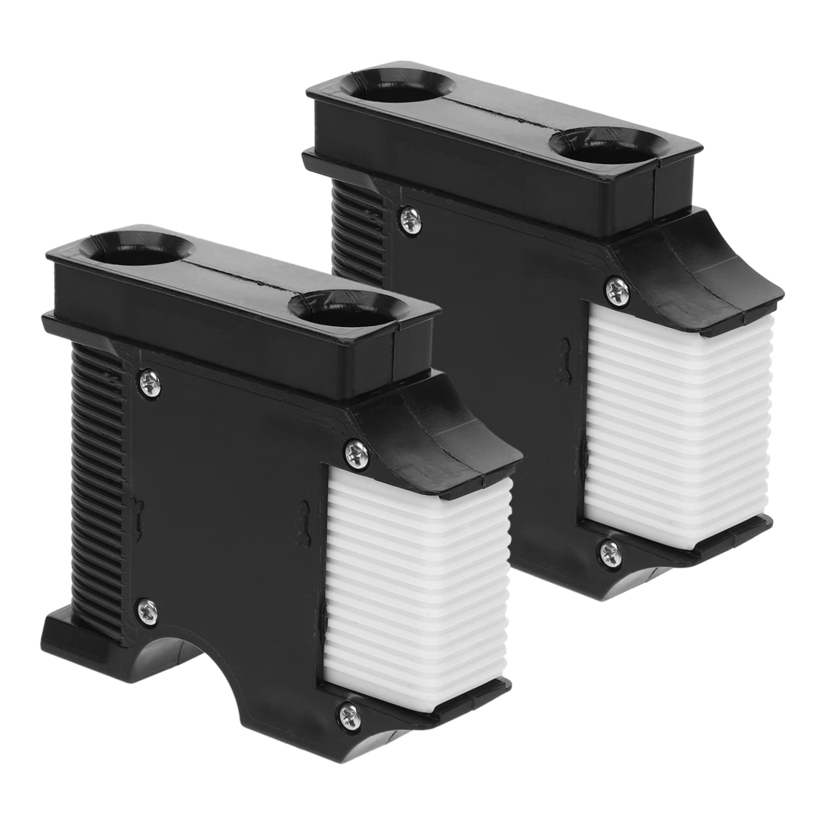 Totority 2Pcs Boat Hooks Fending Hangers Rail Cleat Hooks for Durable Sturdy Boat Supplies for Docking Mooring