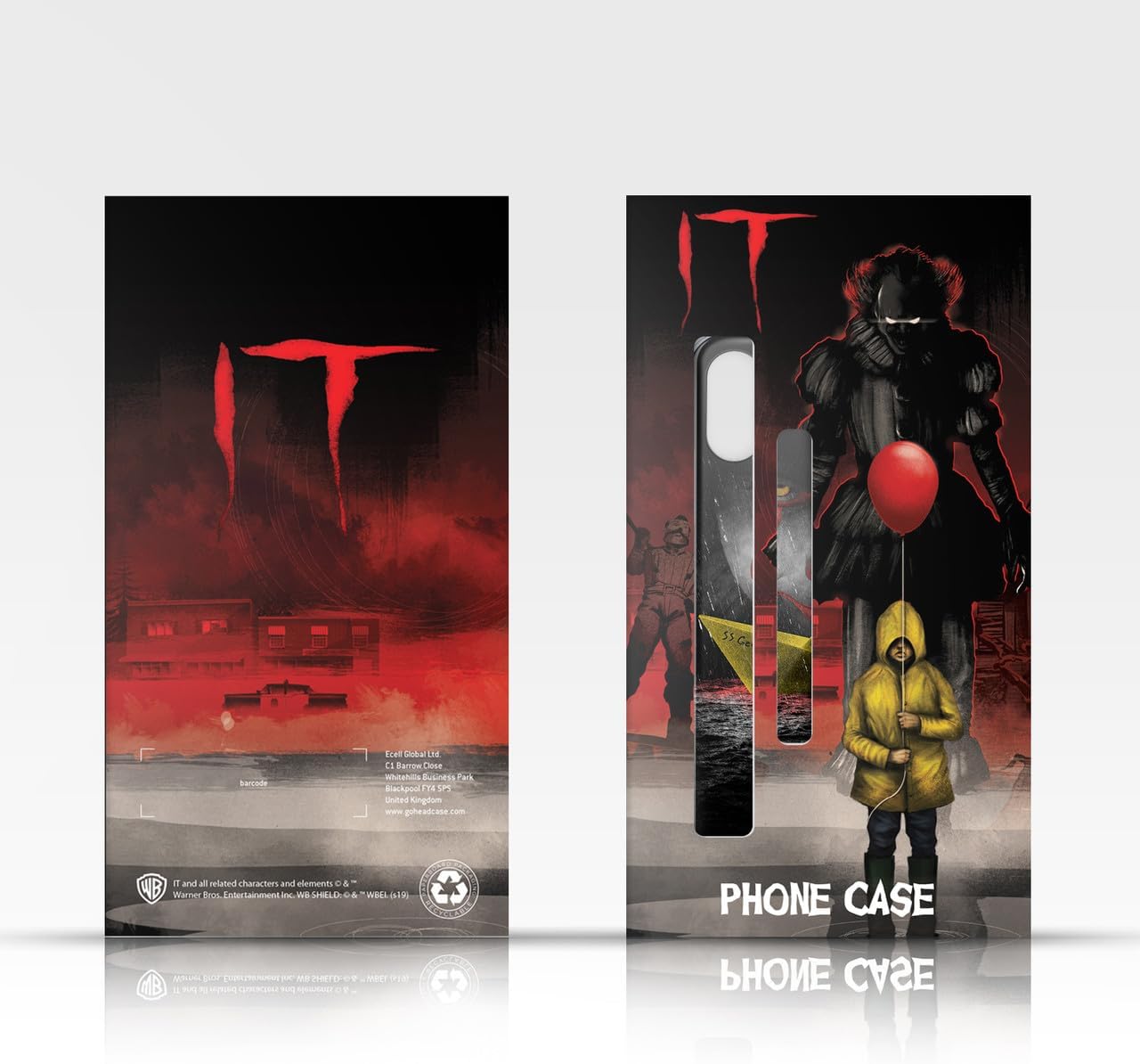 Head Case Designs Officially Licensed IT Movie Pennywise 2 Graphics Gel Case [Military Grade Protection] Compatible with Google Pixel 10