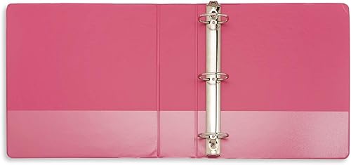 Miniatura 7 de Paquete de 4 carpetas de 3 anillos de 2 pulgadas, diseño resistente para el hogar, la oficina y la escuela, diseñadas para papel de 8.5 x 11