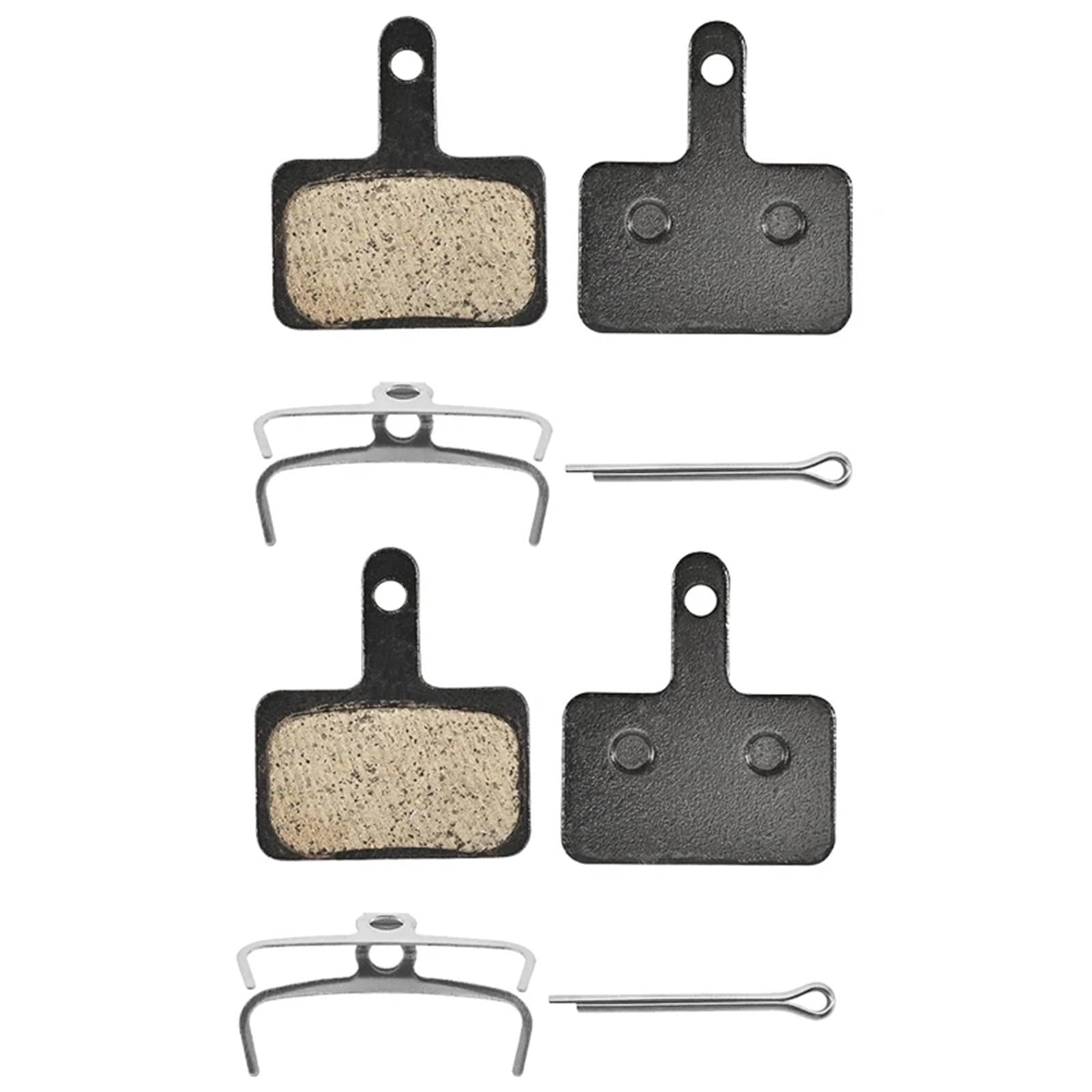 50 pares de pastillas de freno de disco de resina para bicicleta MTB