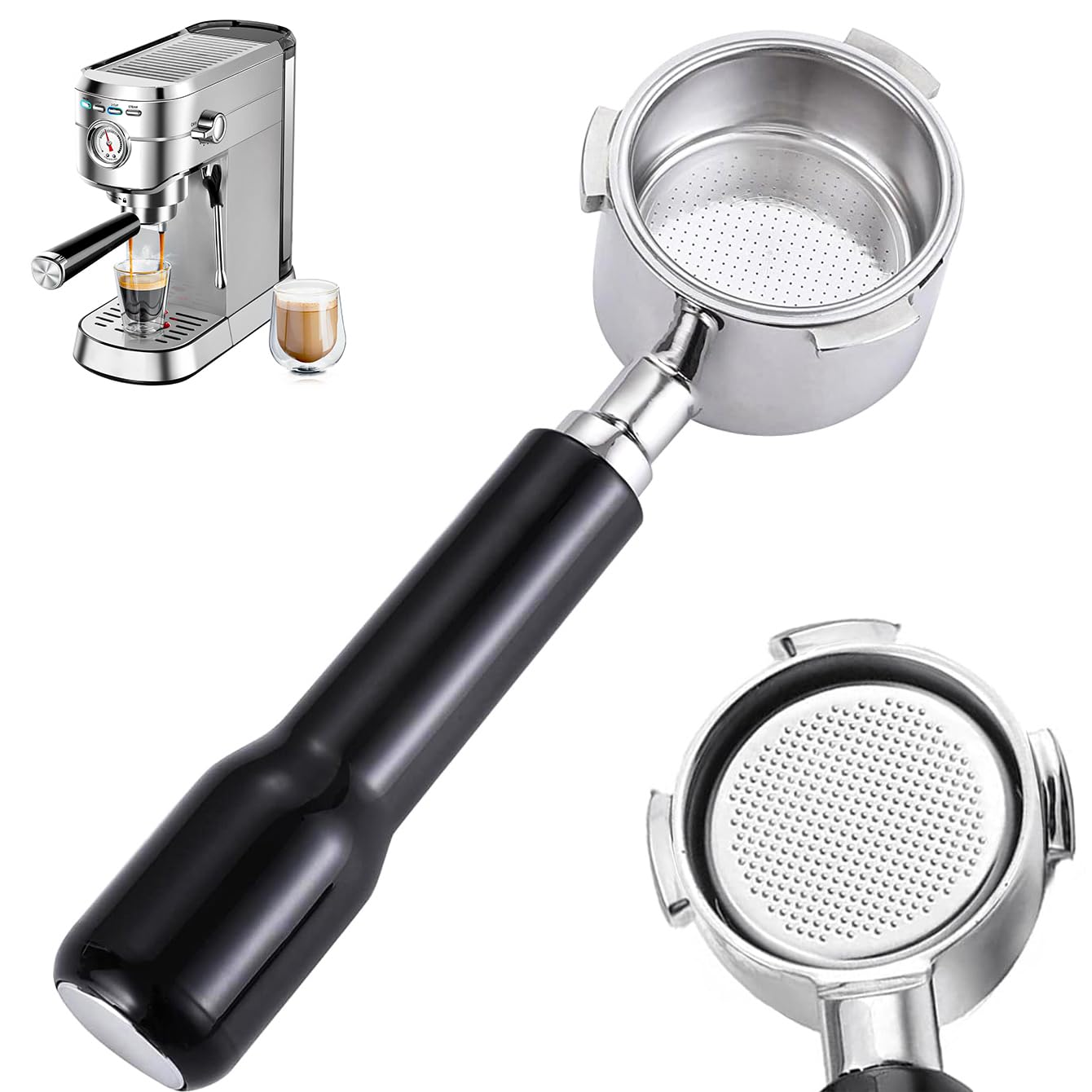 Amazon.com: 51mm Bottomless Portafilter Compatible for CASABREWS